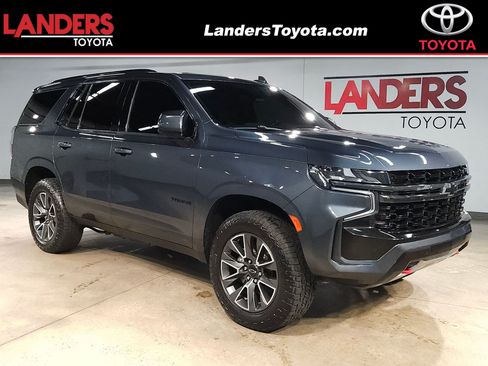 Used 2021 Chevrolet Tahoe Z71 w/ Luxury Package AWD/4WD image 1