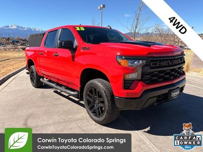 Used 2025 Chevrolet Silverado 1500 Custom Trail Boss w/ Turbomax Blackout Package