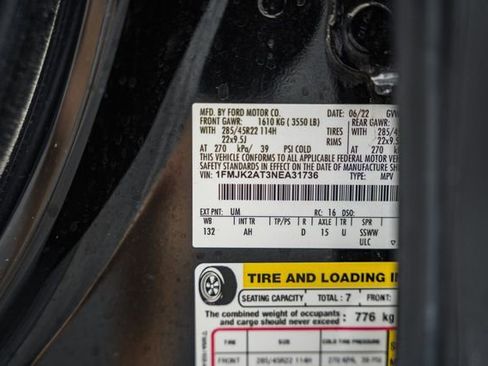 Used 2022 Ford Expedition Max Limited AWD/4WD image 56