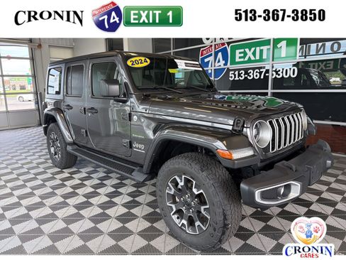 Used 2024 Jeep Wrangler Unlimited Sahara AWD/4WD image 1