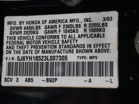 Used 2003 Honda Element EX image 22