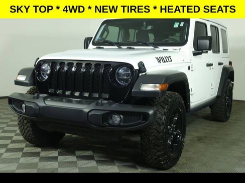 Used 2022 Jeep Wrangler Unlimited Sport image 2