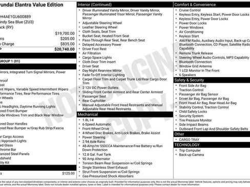 Used 2016 Hyundai Elantra Value Edition FWD image 4