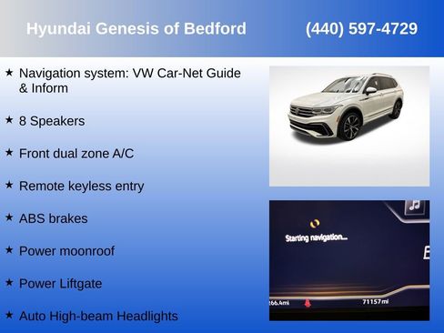 Used 2022 Volkswagen Tiguan SEL R-Line AWD/4WD image 7