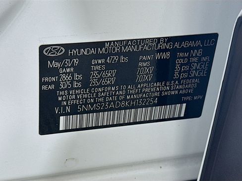 Used 2019 Hyundai Santa Fe SE FWD image 12