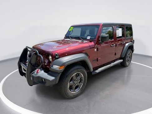 Used 2021 Jeep Wrangler Unlimited Sport AWD/4WD image 1