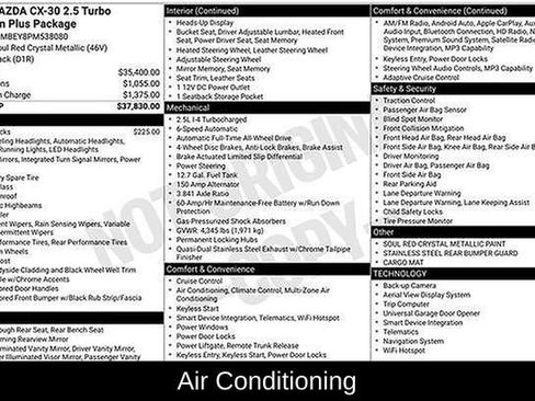 Used 2023 MAZDA CX-30 2.5 Turbo w/ Premium Plus Pkg image 8