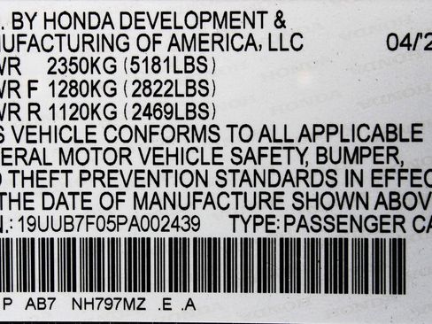 Certified 2023 Acura TLX Type S image 37