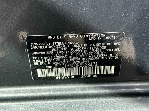 Used 2023 Subaru Crosstrek 2.5i Limited AWD/4WD image 36