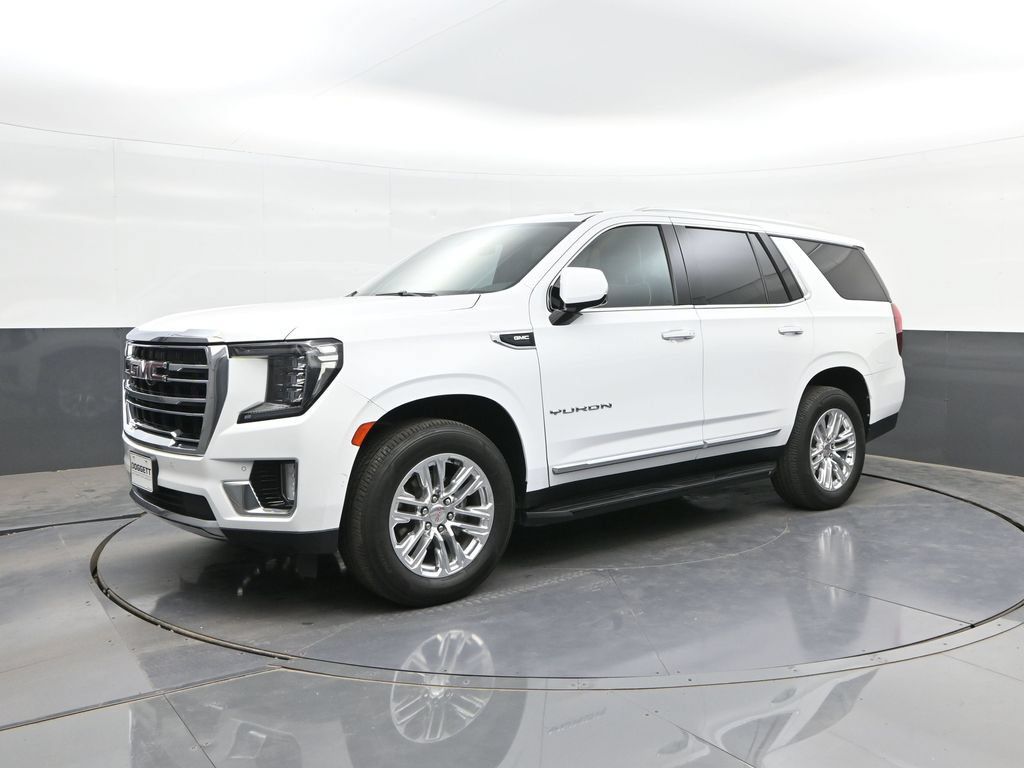 Used 2022 GMC Yukon SLT w/ SLT Premium Package RWD image 1