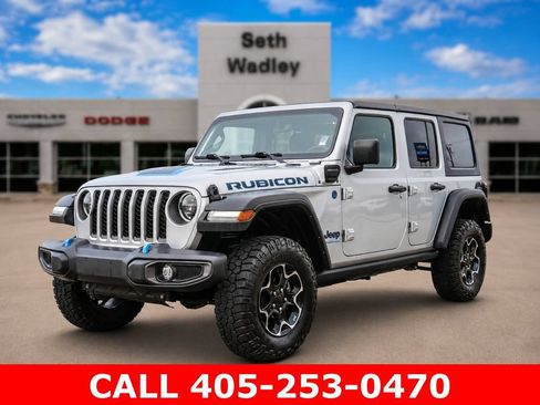 Used 2023 Jeep Wrangler Unlimited Rubicon 4xe w/ Cold Weather Group AWD/4WD image 78