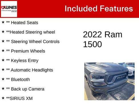 Used 2022 RAM 1500 Rebel w/ Rebel Level 1 Equipment Group AWD/4WD image 4