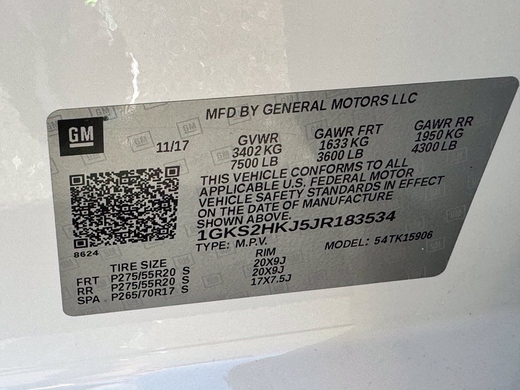 Used 2018 GMC Yukon XL Denali w/ Open Road Package AWD/4WD image 48