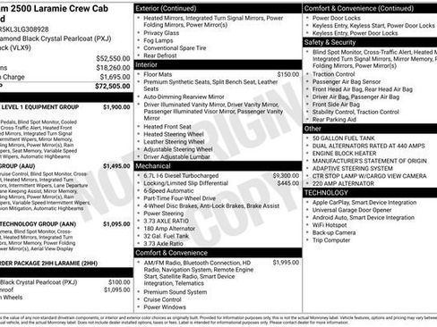 Used 2020 RAM 2500 Laramie AWD/4WD image 2