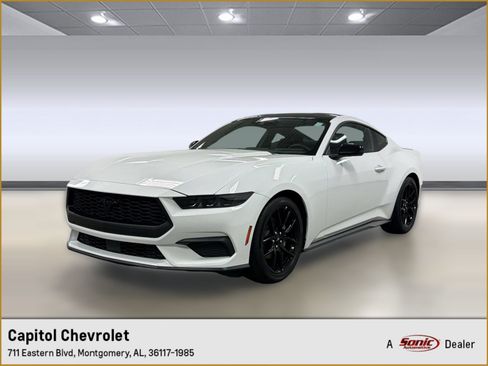 Used 2025 Ford Mustang Coupe w/ Mustang Nite Pony Package RWD image 1