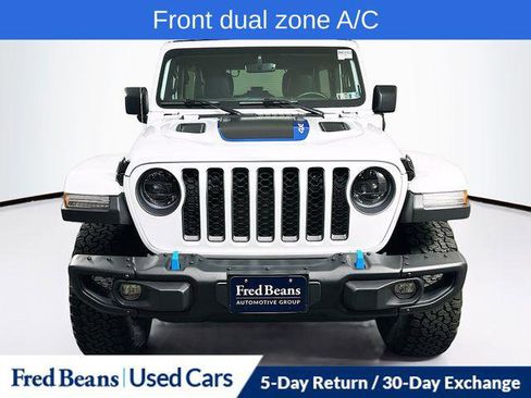 Certified 2023 Jeep Wrangler Unlimited Rubicon 4xe w/ Steel Bumper Group AWD/4WD image 2