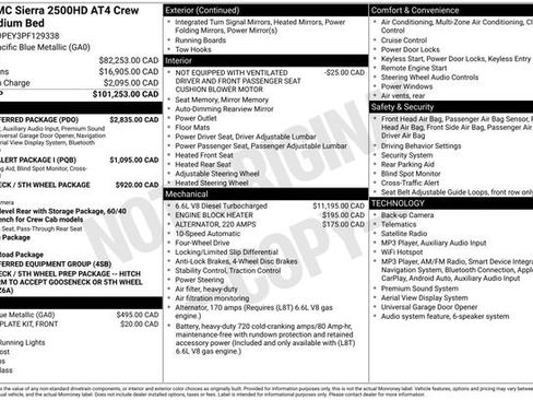 Used 2023 GMC Sierra 2500 AT4 w/ AT4 Preferred Package AWD/4WD image 37