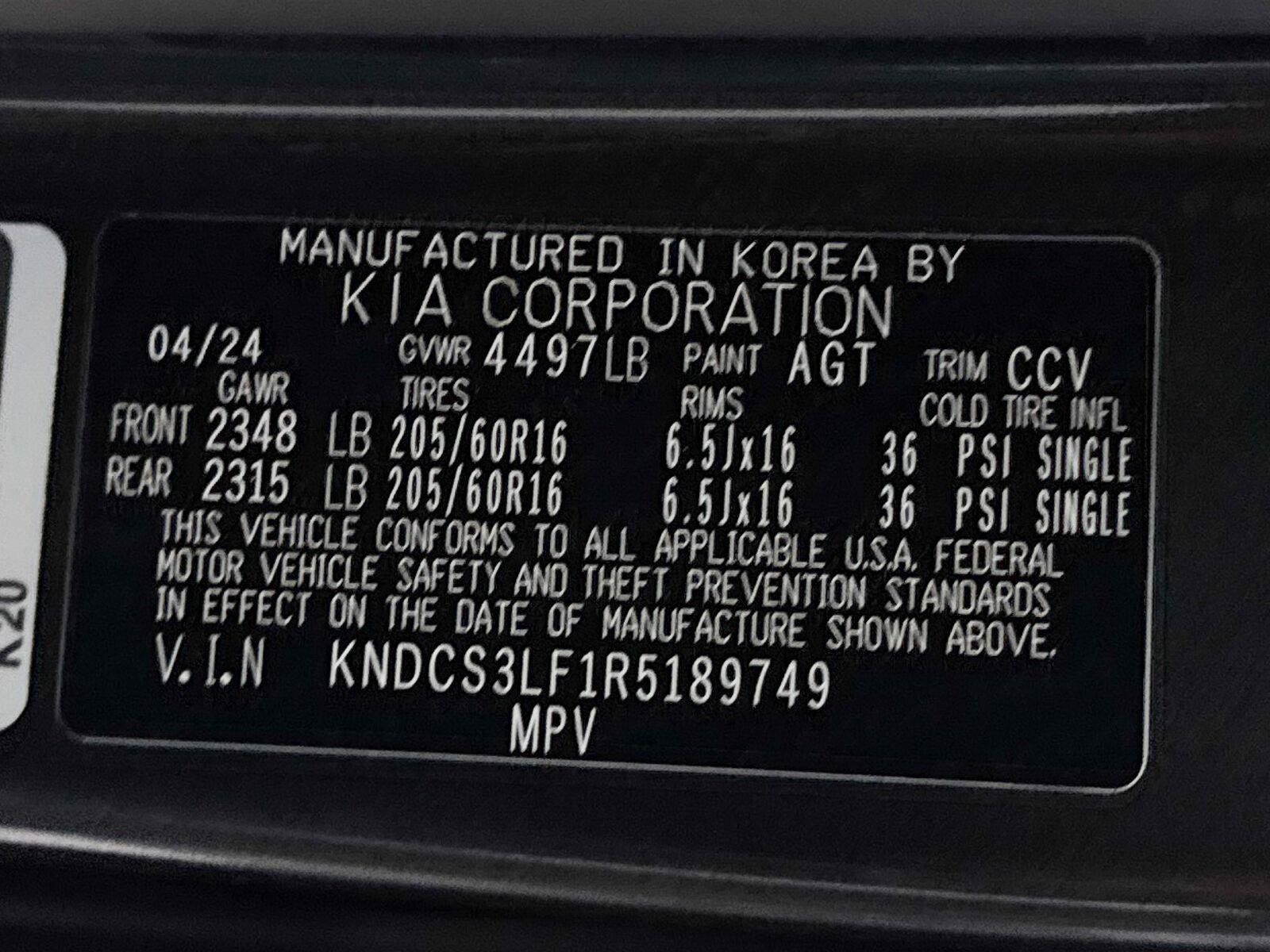 Used 2024 Kia Niro EX w/ EX Cold Weather Package FWD image 40