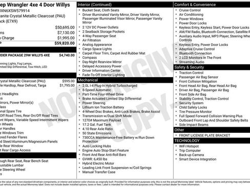 Certified 2025 Jeep Wrangler Unlimited Sport S 4xe AWD/4WD image 23
