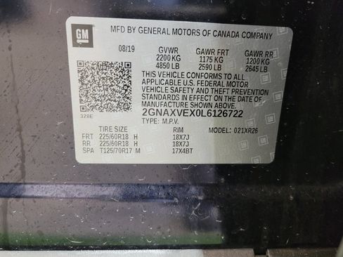 Used 2020 Chevrolet Equinox LT AWD/4WD image 33
