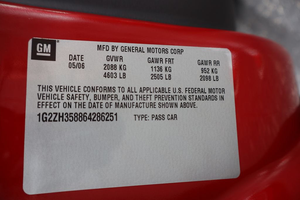 Used 2006 Pontiac G6 GT FWD image 33