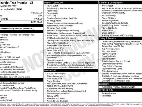 Used 2020 Chevrolet Trax Premier image 4