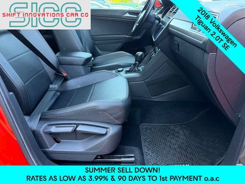 Used 2018 Volkswagen Tiguan SE w/ Panoramic Sunroof Package AWD/4WD image 16