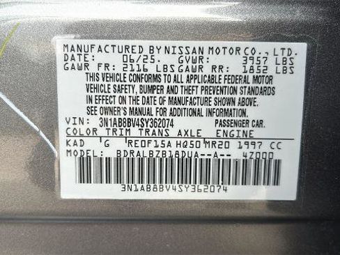 Certified 2025 Nissan Sentra S image 29