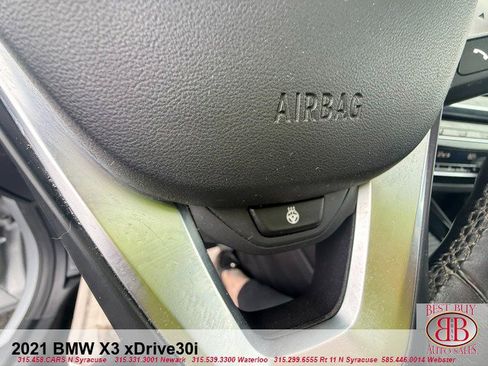 Used 2021 BMW X3 xDrive30i w/ Premium Package AWD/4WD image 28