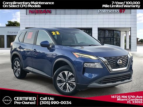 Certified 2022 Nissan Rogue SV image 1