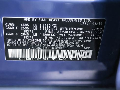 Used 2017 Subaru Outback 2.5i Limited image 38