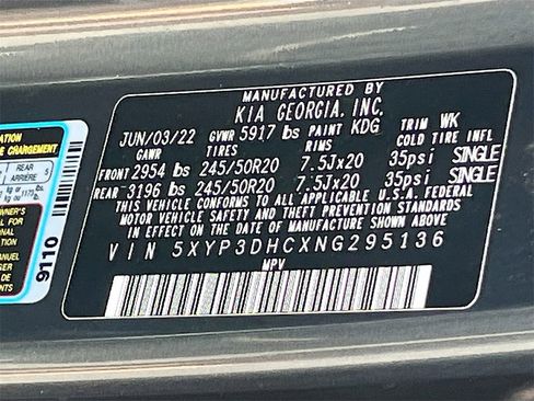 Used 2022 Kia Telluride EX w/ EX Premium Package image 35