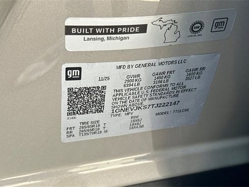 New 2026 Chevrolet Traverse Z71 image 39