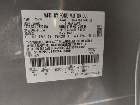 Used 2024 Ford Edge SEL image 33