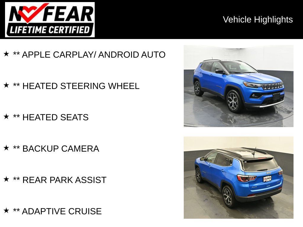 Used 2024 Jeep Compass Limited AWD/4WD image 2