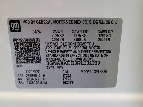 Used 2024 Chevrolet Equinox LT FWD image 33