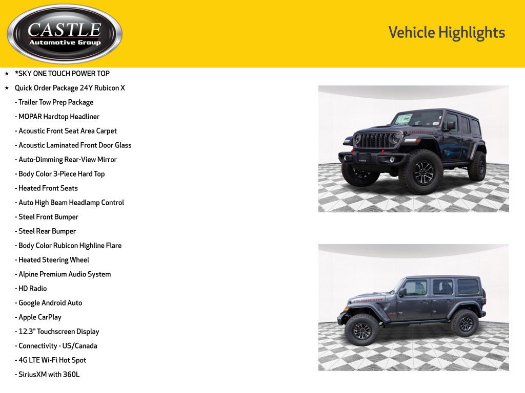 New 2026 Jeep Wrangler Unlimited Rubicon AWD/4WD image 4