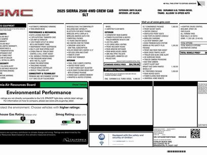 New 2025 GMC Sierra 2500 SLT w/ SLT Convenience Package