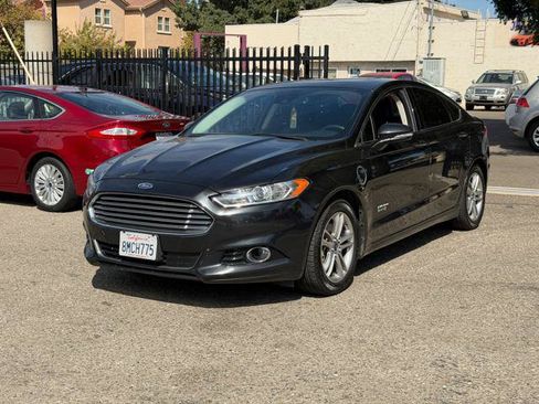 Used 2015 Ford Fusion Energi Titanium w/ Driver Assist Package FWD image 1