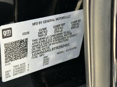 Used 2026 Chevrolet Tahoe Premier AWD/4WD image 24