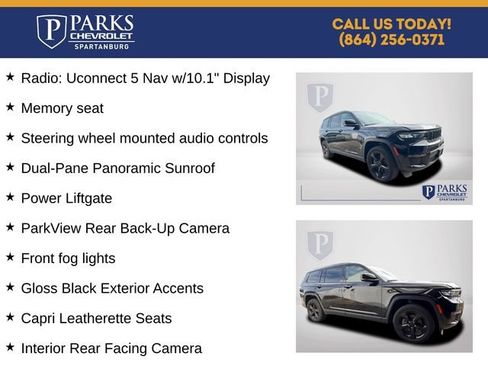 Used 2023 Jeep Grand Cherokee L Limited w/ Black Appearance Package AWD/4WD image 5