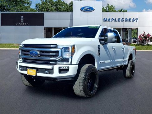 Used 2021 Ford F350 Platinum w/ FX4 Off-Road Package AWD/4WD image 2