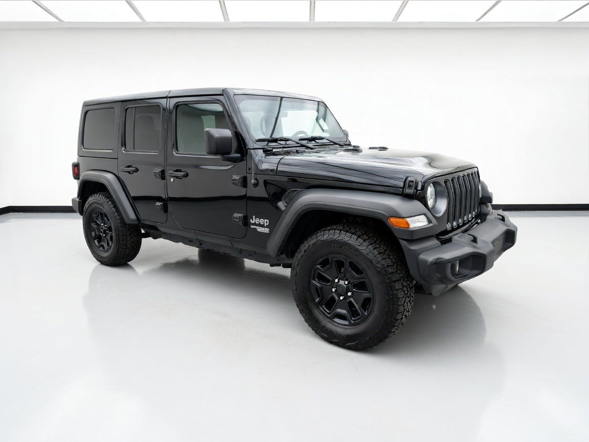 Used 2020 Jeep Wrangler Unlimited Sport S AWD/4WD image 3