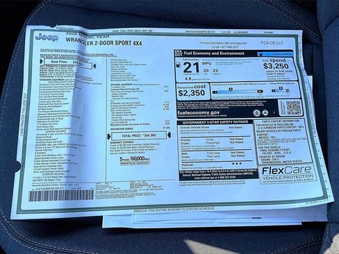 New 2026 Jeep Wrangler Sport image 12