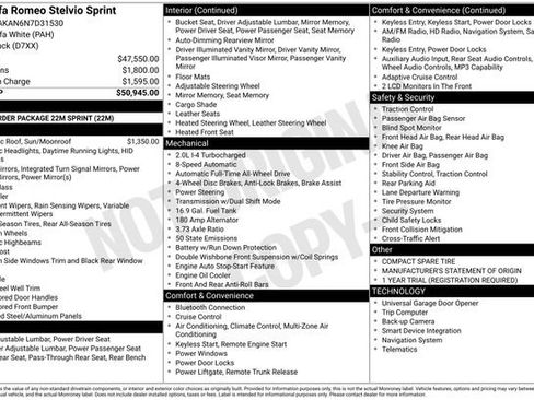 Used 2022 Alfa Romeo Stelvio Sprint image 10