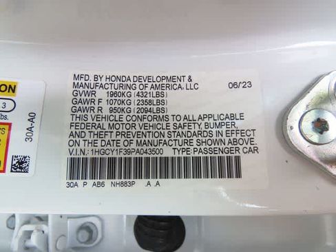Used 2023 Honda Accord EX image 24