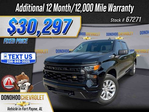 Used 2024 Chevrolet Silverado 1500 Custom AWD/4WD image 1