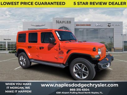 Used 2019 Jeep Wrangler Unlimited Sahara w/ LED Lighting Group