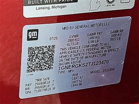 New 2026 Chevrolet Traverse LT w/ Driver Confidence Package image 24