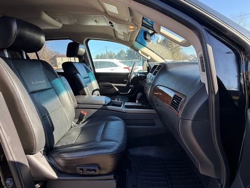 Used 2015 Nissan Armada Platinum w/ 2nd Row Captain Seat Package image 38